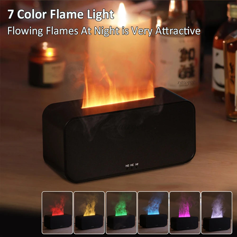 Mini Flame Aroma Diffuser & Humidifier