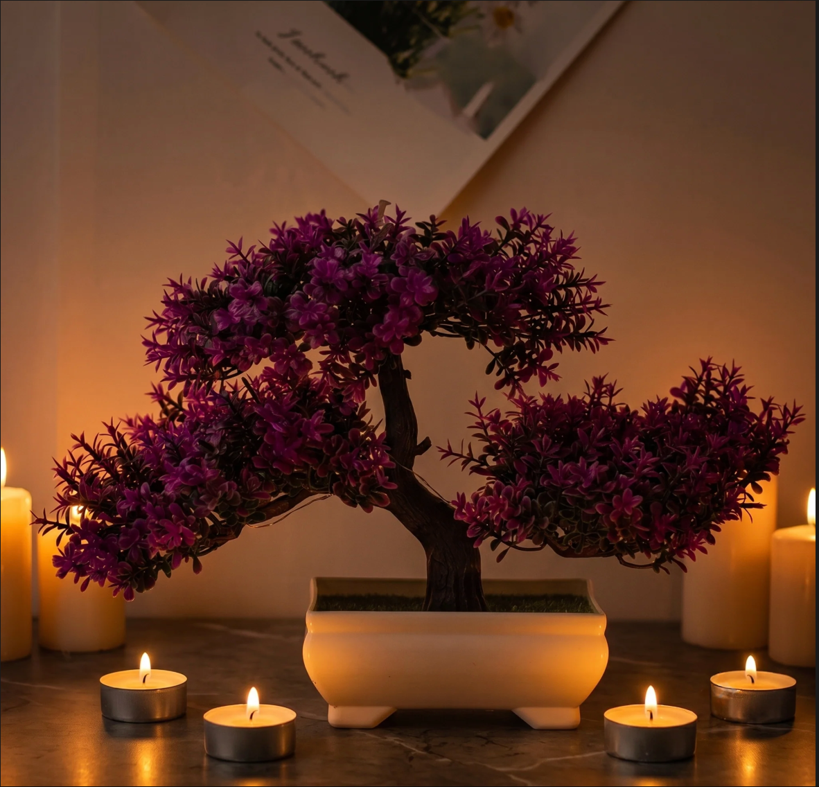 Artificial Bonsai Potted Plant