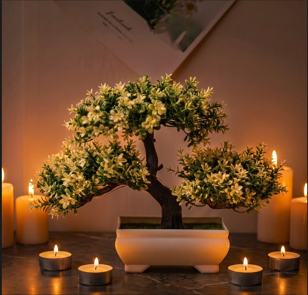 Artificial Bonsai Potted Plant