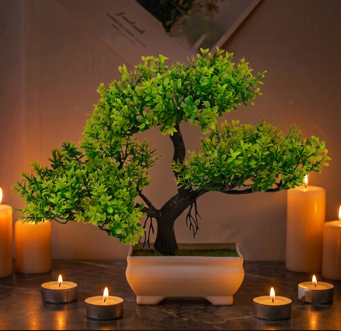 Artificial Bonsai Potted Plant