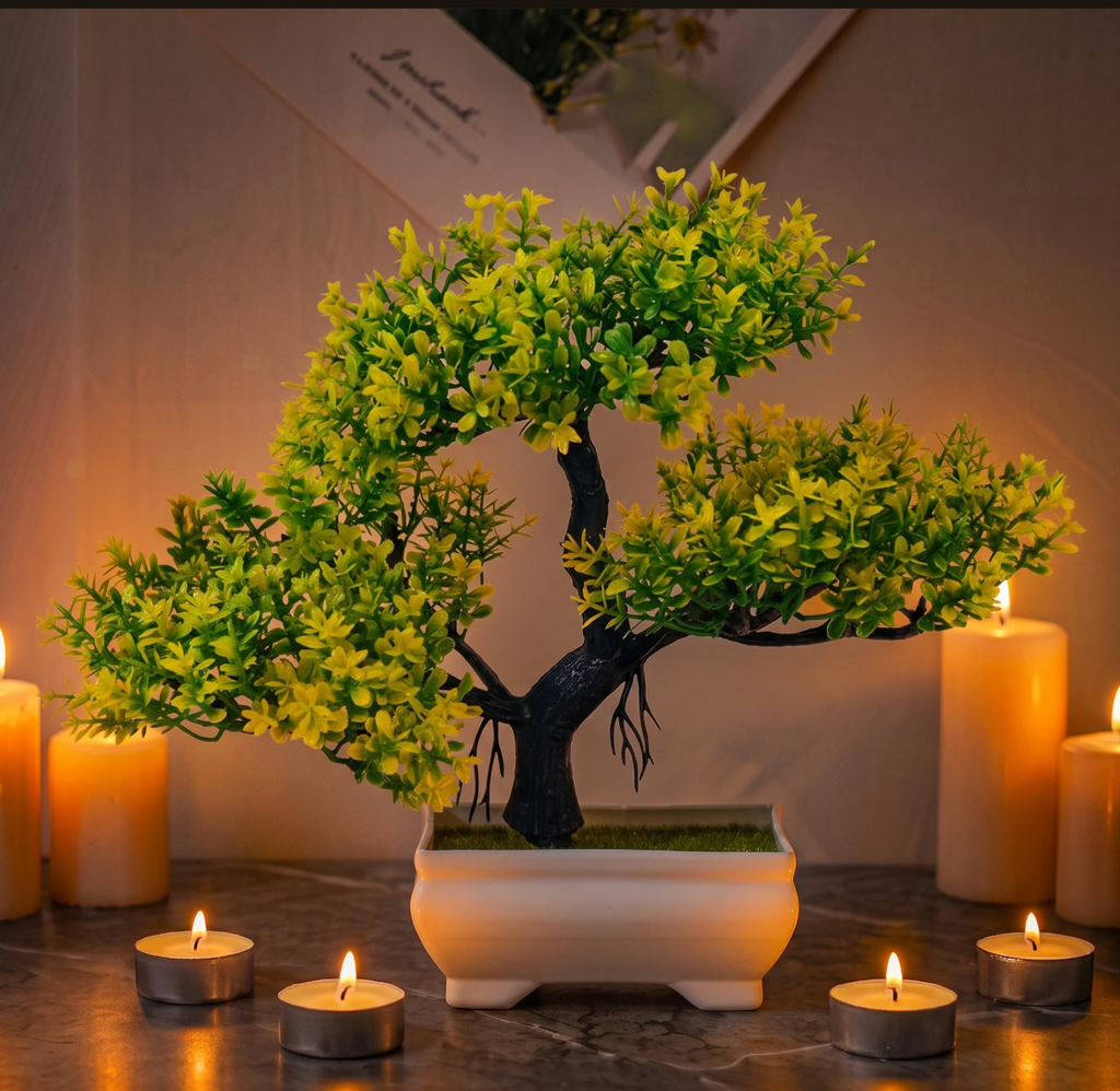 Artificial Bonsai Potted Plant