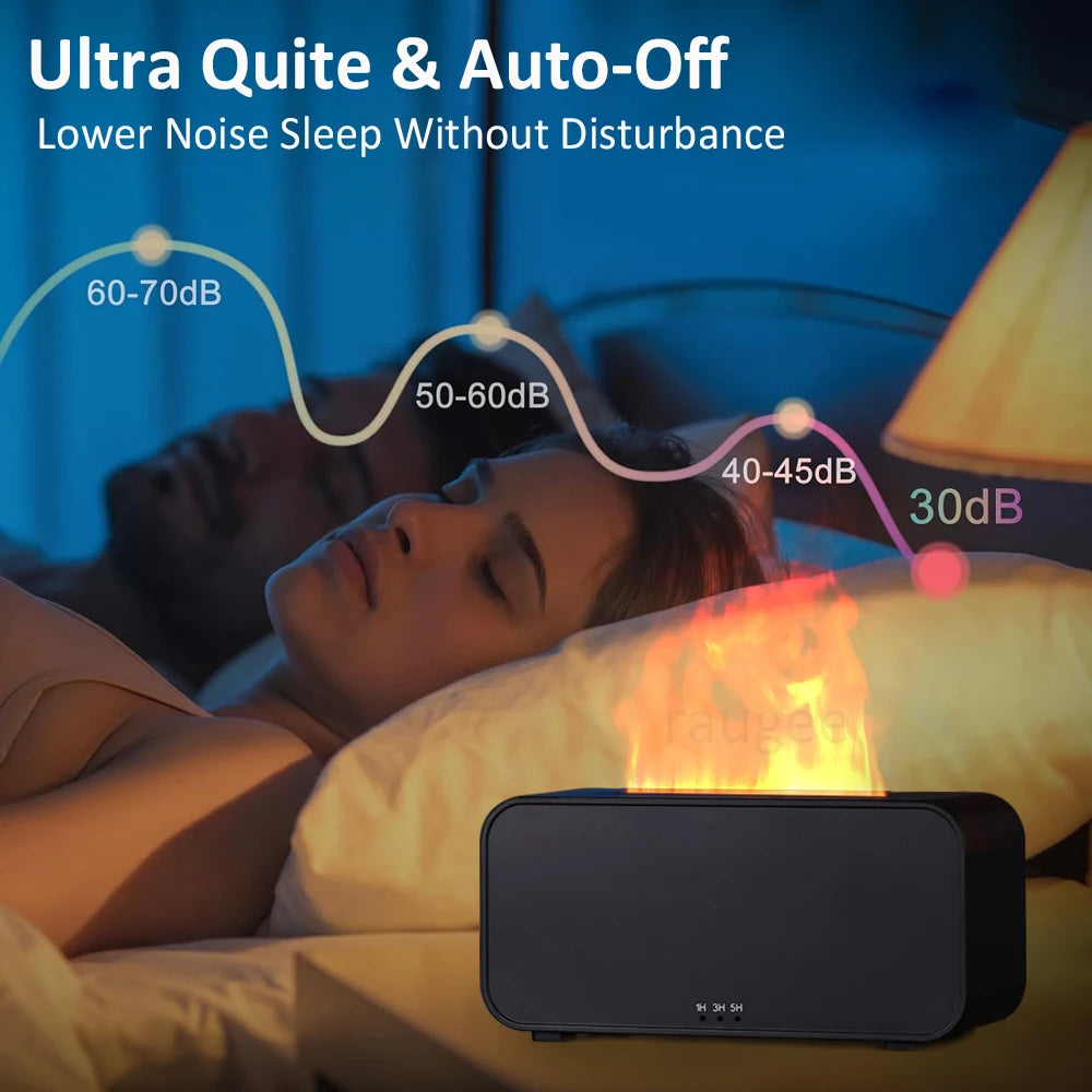 Mini Flame Aroma Diffuser & Humidifier