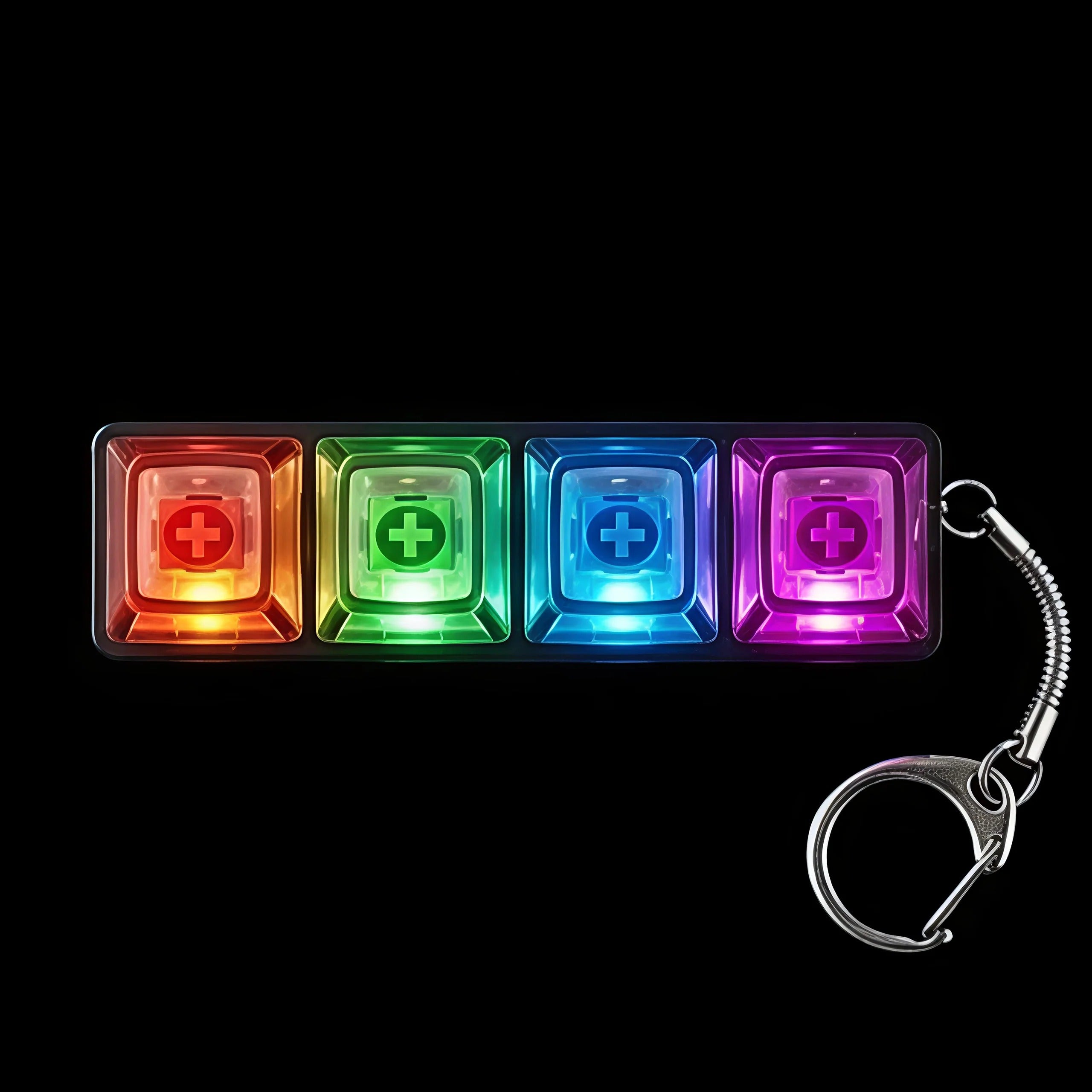 RGB Mechanical Fidget Keychain