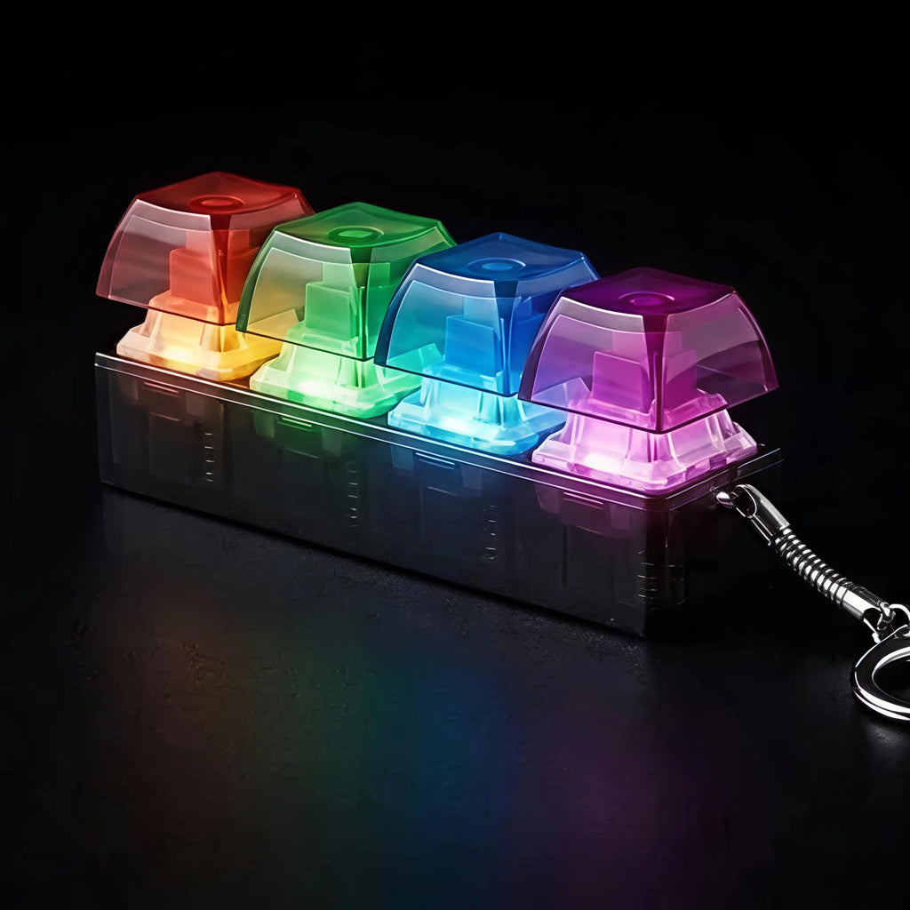 RGB Mechanical Fidget Keychain